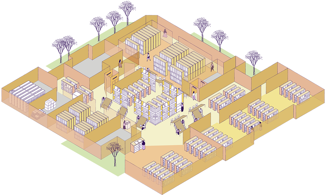 B1のフロアマップ画像